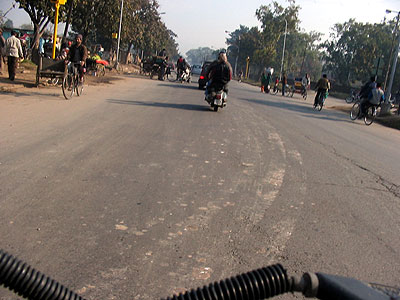 Straße Chandigarh