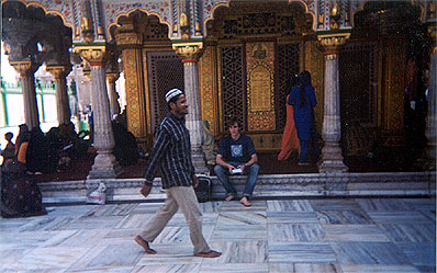 Nizamudhins Shrine im Dehli Nizamudhin